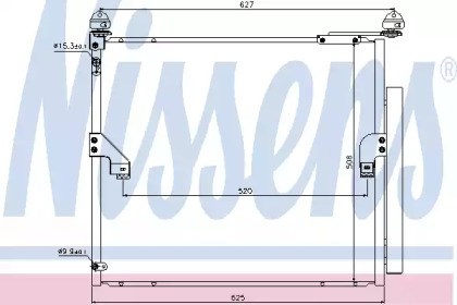 Конденсер 940367 NISSENS