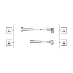 Провода высокого напряжения 941319170051 MAGNETI MARELLI