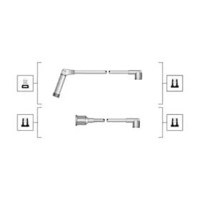 Высоковольтные провода  941319170058 MAGNETI MARELLI