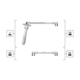 941319170079 MAGNETI MARELLI Высоковольтные провода купить в Кривой Рог