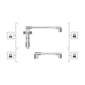 MAGNETI MARELLI 941319170116 Высоковольтные провода в наличии Каменское