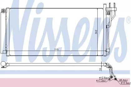 Конденсатор 94804 NISSENS