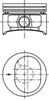 Поршень в сборе 94865620 KOLBENSCHMIDT