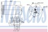 Ресивер-осушитель кондиционера 95007 NISSENS