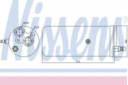 NISSENS 95329 Ресивер-осушитель кондиционера в наличии Кривой Рог