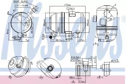 Осушитель кондиционера 95520 NISSENS