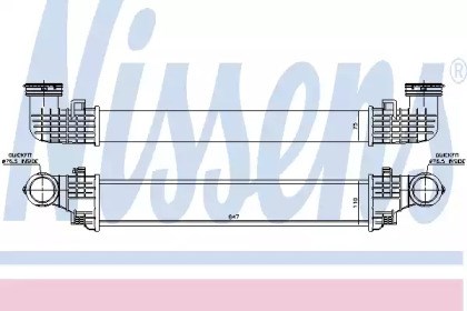 Интеркулер 96434 NISSENS