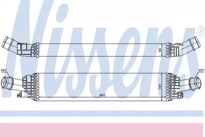 Интеркулер 96567 NISSENS