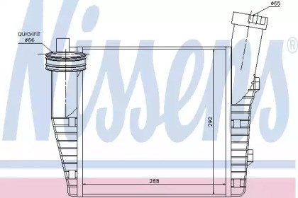 Интеркулер 96687 NISSENS