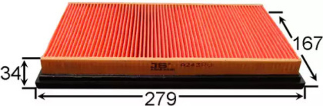 Воздушный фильтр A243PU JS ASAKASHI