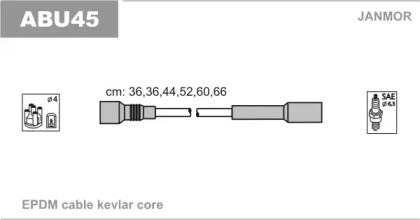 Комплект электропроводки ABU45