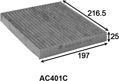 Фільтр пиловий AC401C JS Asakashi