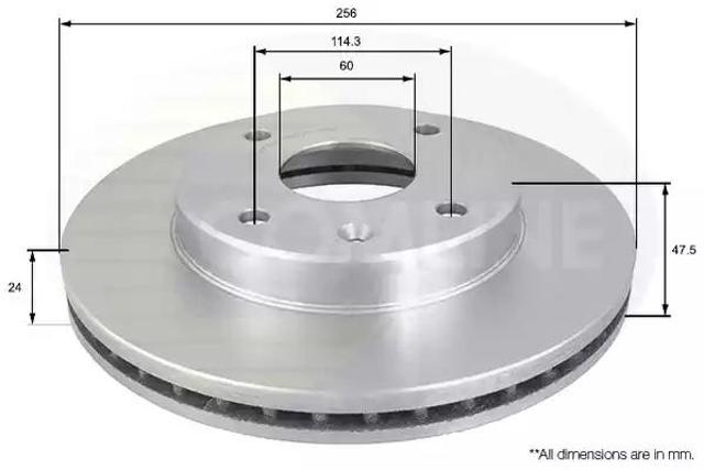 Диск тормозной передний ADC1054V COMLINE