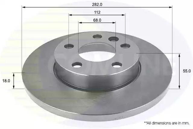 Ротор тормозной ADC1464 COMLINE