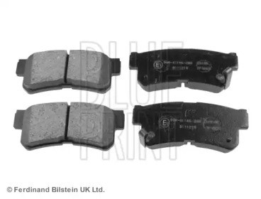 Колодки тормозные дисковые комплект ADG04250 BLUE PRINT