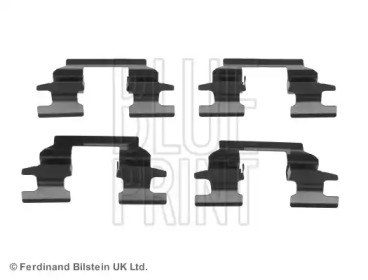 Комплект пружинок крепления дисковых колодок задних ADN148607 BLUE PRINT
