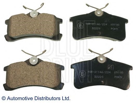 BLUE PRINT ADT342115 Колодки тормозные задние дисковые в наличии Киев