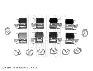 Комплект пружинок кріплення дискових колодок, передніх ADT348605 Blue Print