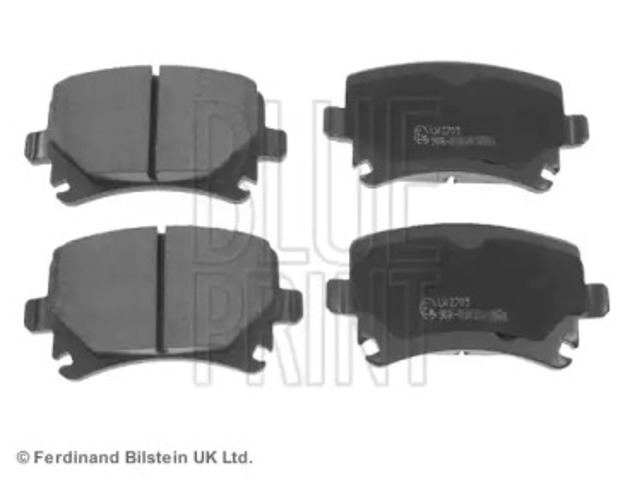 Колодки на тормоз задний дисковый ADV184205 BLUE PRINT