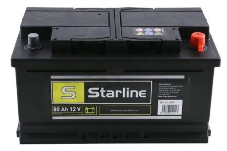 АКБ BASL80P STARLINE