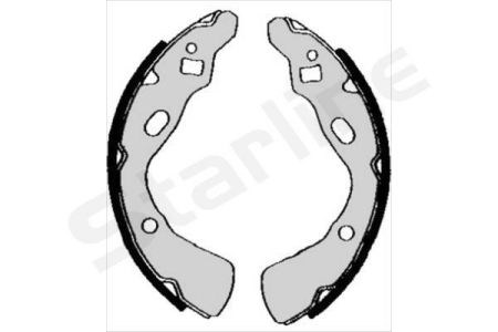 Барабанные тормозные колодки BC05680 STARLINE