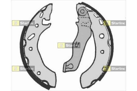 Барабанные тормозные колодки BC07175 STARLINE