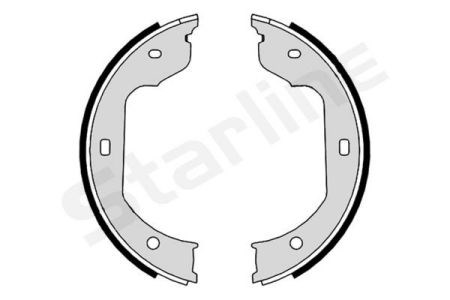 Колодки ручника/стоянкового гальма BC09110 Starline