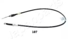 Трос ручника задний BC107 JAPANPARTS