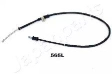 Трос ручного тормоза задний BC565L JAPANPARTS