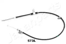 Трос стояночного тормоза задний левый BC573L JAPANPARTS
