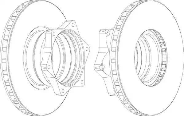 Тормозные диски BCR165A BERAL