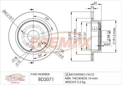 BD2071 Fremax