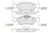 Колодки тормозные BDS048 STARLINE