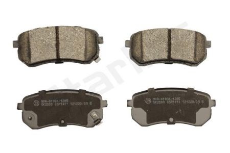 Задние дисковые колодки BDS450 STARLINE
