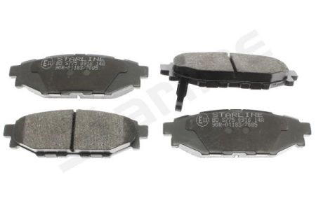 Колодки тормозные дисковые комплект Subaru Outback 3