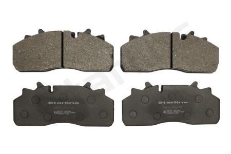 Колодки тормозные передние дисковые BDT009 STARLINE
