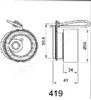 Ролик натяжителя ремня ГРМ BE419 JAPANPARTS