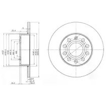 DELPHI BG3890C Тормозные диски в наличии Украина