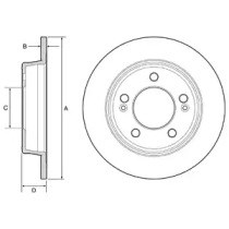 BG4559C DELPHI Тормозные диски купить в Кривой Рог