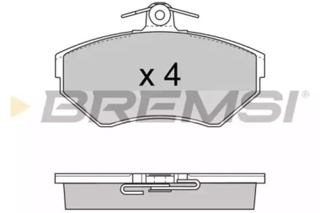 Колодки передние BP2674 BREMSI