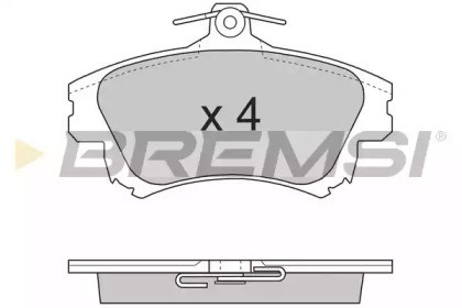 Тормозные колодки BP2703 BREMSI
