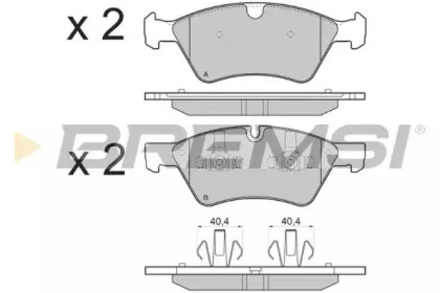 Колодки BP3279 BREMSI
