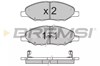 Тормозные колодки BP3335 BREMSI