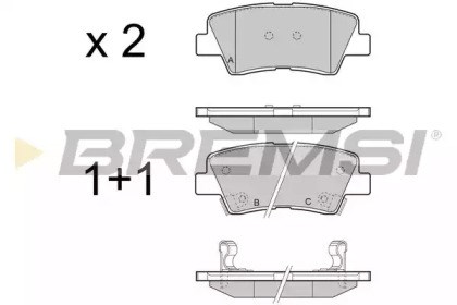 BP3456 Bremsi