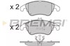 Комплект тормозных колодок BP3515