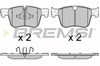 Тормозные колодки BP3598 BREMSI