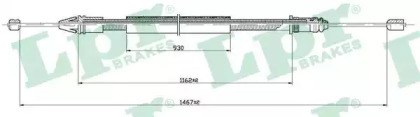 Тормоз стояночный C0401B LPR