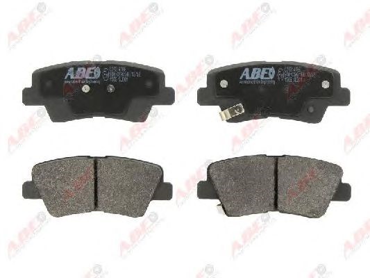 Комплект задних колодок C20314ABE ABE