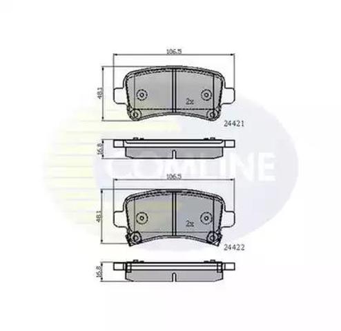 Колодки дисковые  CBP31795 COMLINE