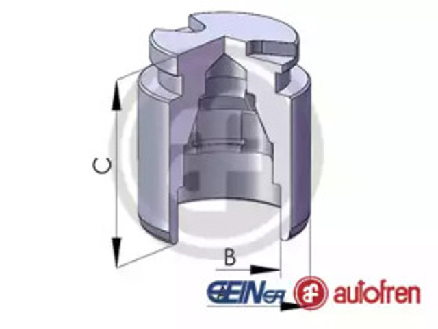 Поршень тормозного заднего суппорта  D025115 AUTOFREN